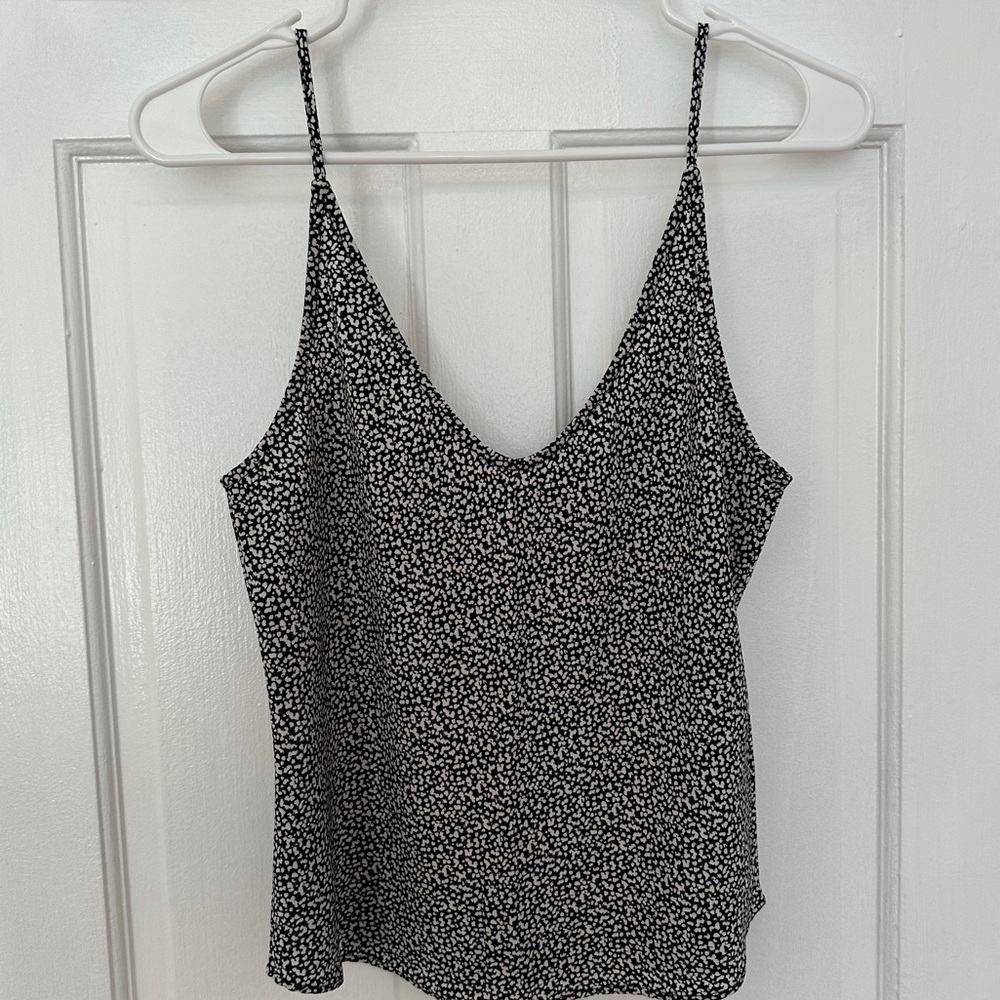Abercrombie & Fitch Monochrome Speckled Blouse